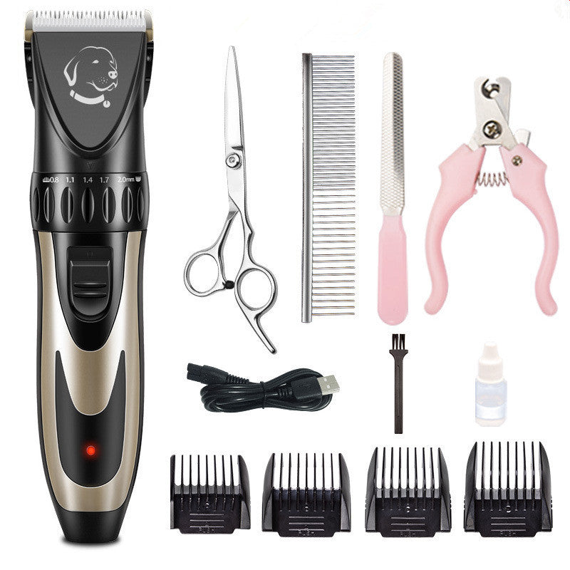 JMT-360778 Ceramic Blade Electric Pet Shaver with USB Charging and 150 Minutes Usage Time