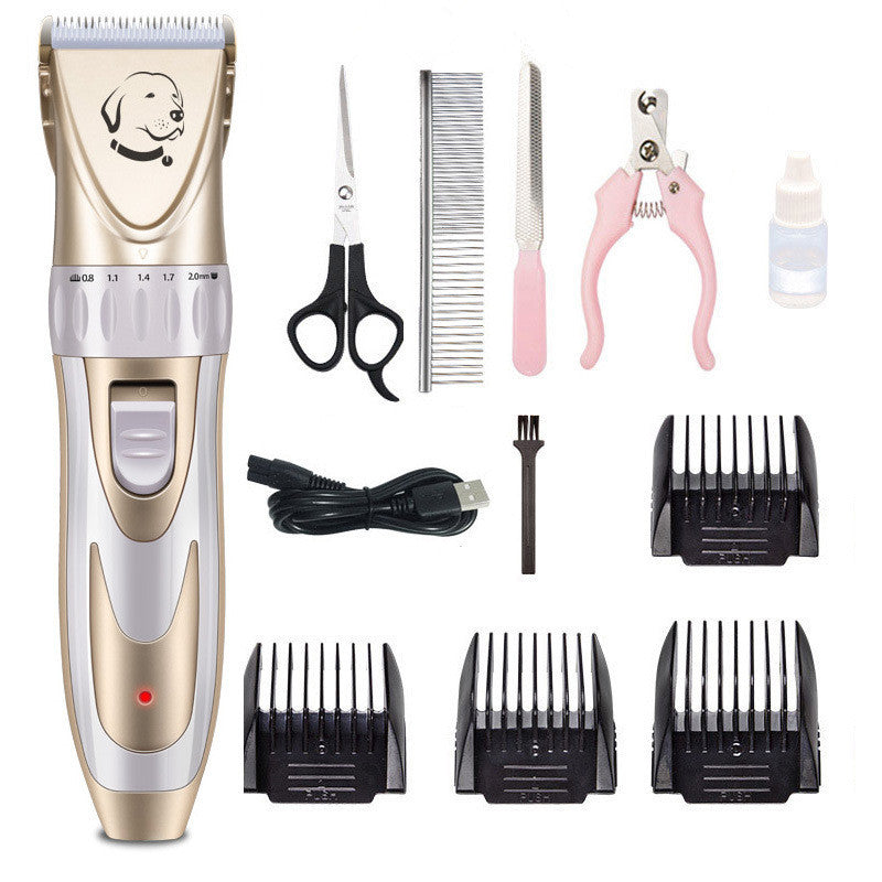JMT-360778 Ceramic Blade Electric Pet Shaver with USB Charging and 150 Minutes Usage Time