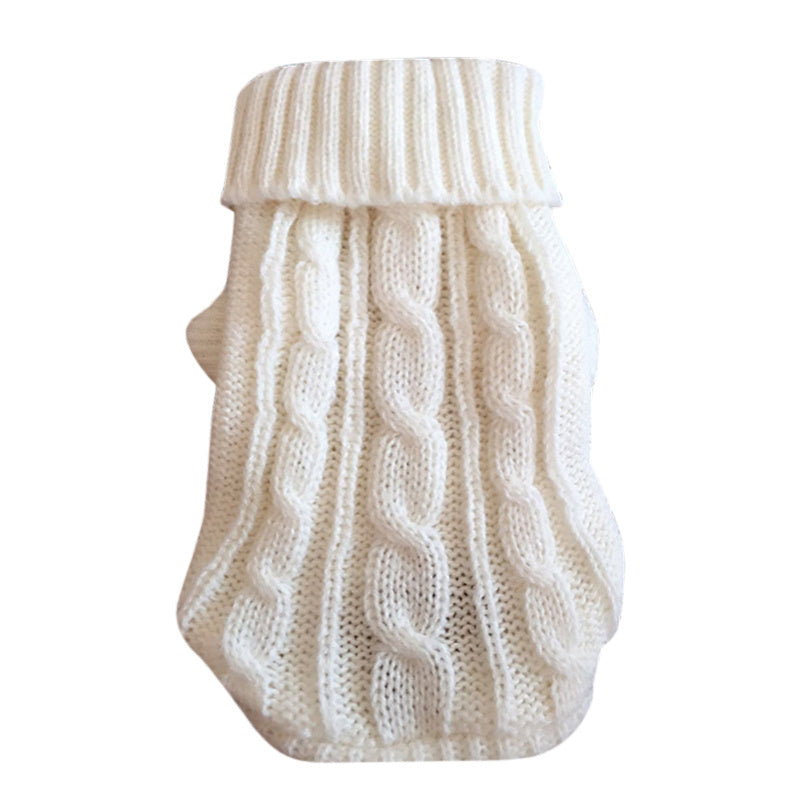 JMT-361162 Warm Thick Knit Pet Sweater for Cats in Various Colors