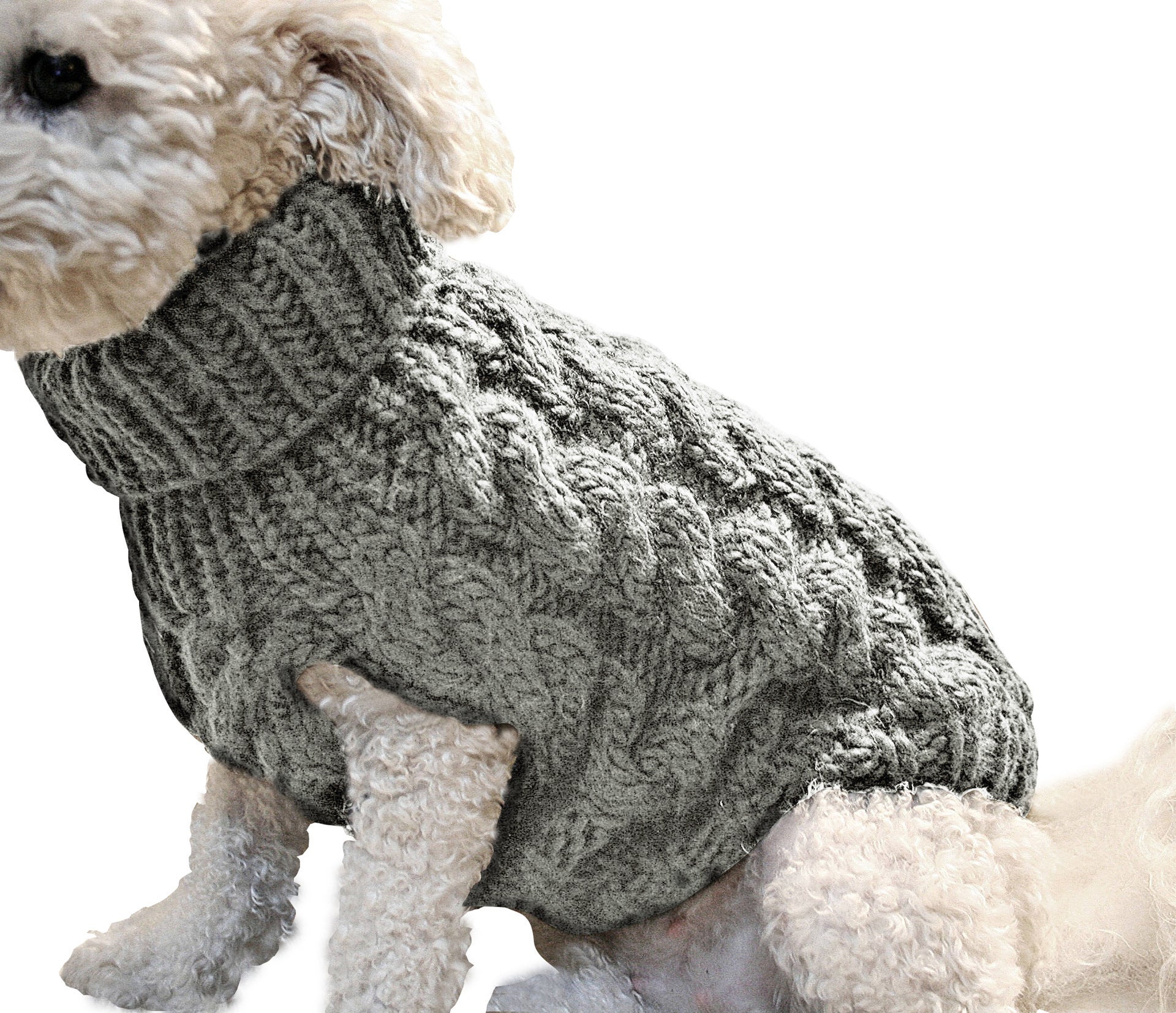 JMT-361162 Warm Thick Knit Pet Sweater for Cats in Various Colors