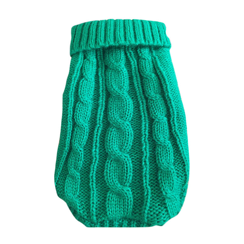 JMT-361162 Warm Thick Knit Pet Sweater for Cats in Various Colors