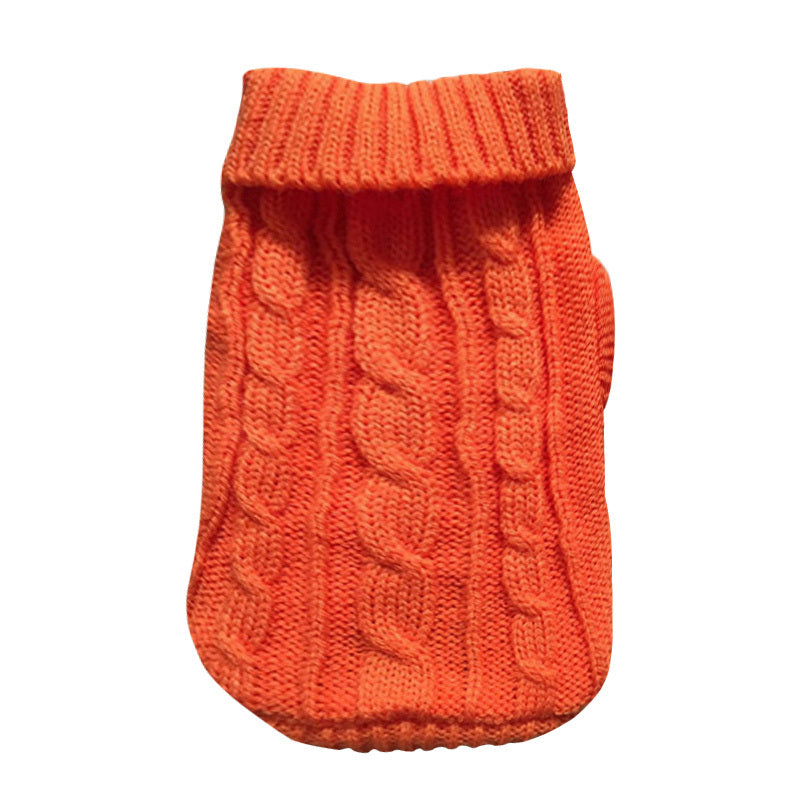 JMT-361162 Warm Thick Knit Pet Sweater for Cats in Various Colors