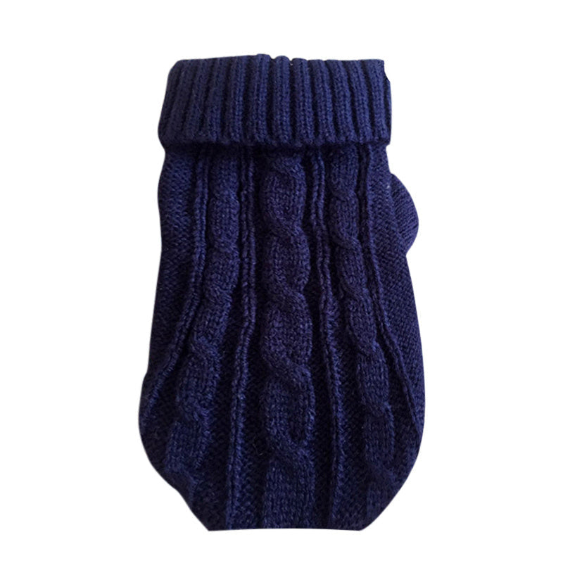 JMT-361162 Warm Thick Knit Pet Sweater for Cats in Various Colors
