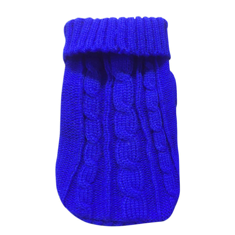 JMT-361162 Warm Thick Knit Pet Sweater for Cats in Various Colors