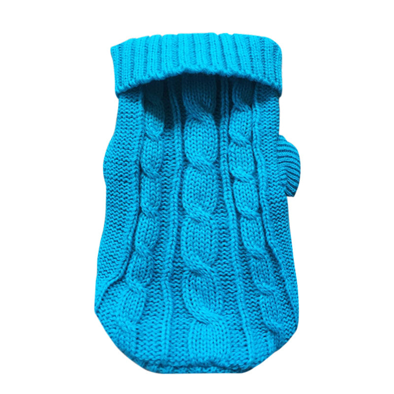 JMT-361162 Warm Thick Knit Pet Sweater for Cats in Various Colors