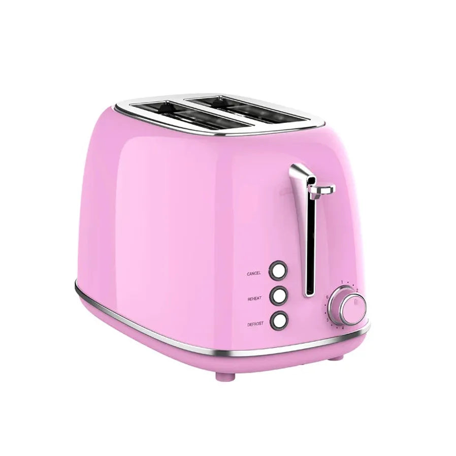 JMT-361354 Stainless Steel 2-Slice Electric Pop-Up Toaster with Grill Function