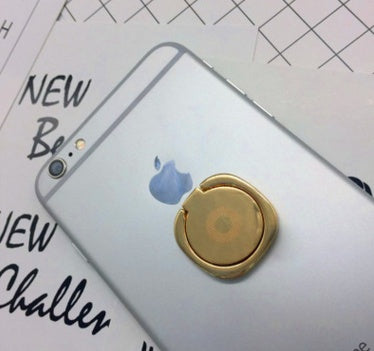 JMT-361546 360-Degree Metal Finger Ring Holder for Smartphones and Tablets - Ultra-Thin Aluminium Alloy Design