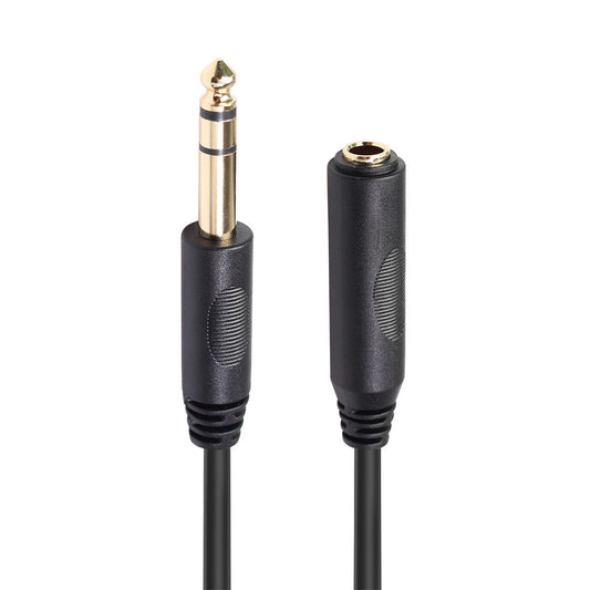 JMT-361866 6.5mm Male to Female Gold-Plated Audio Extension Cable – Multiple Lengths Available