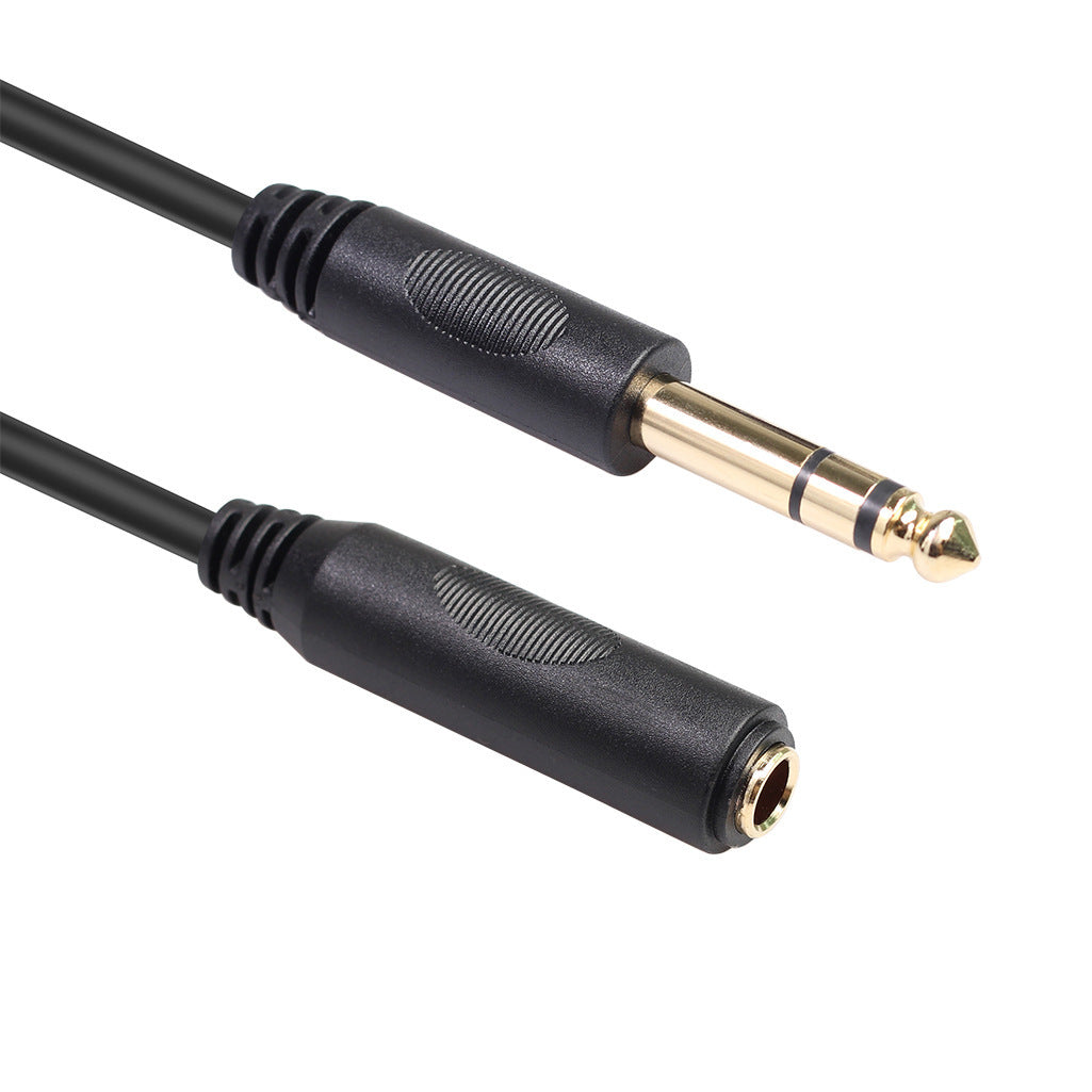 JMT-361866 6.5mm Male to Female Gold-Plated Audio Extension Cable – Multiple Lengths Available