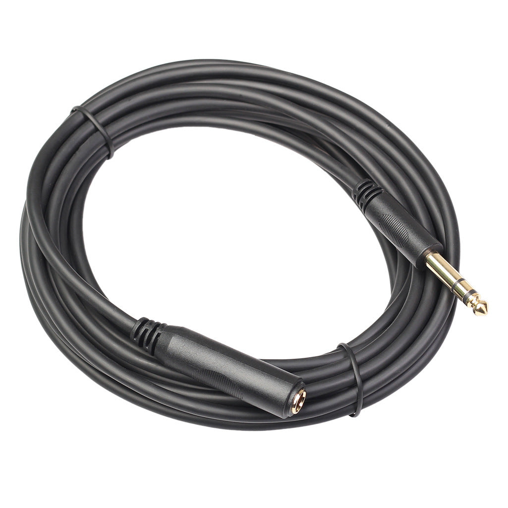 JMT-361866 6.5mm Male to Female Gold-Plated Audio Extension Cable – Multiple Lengths Available