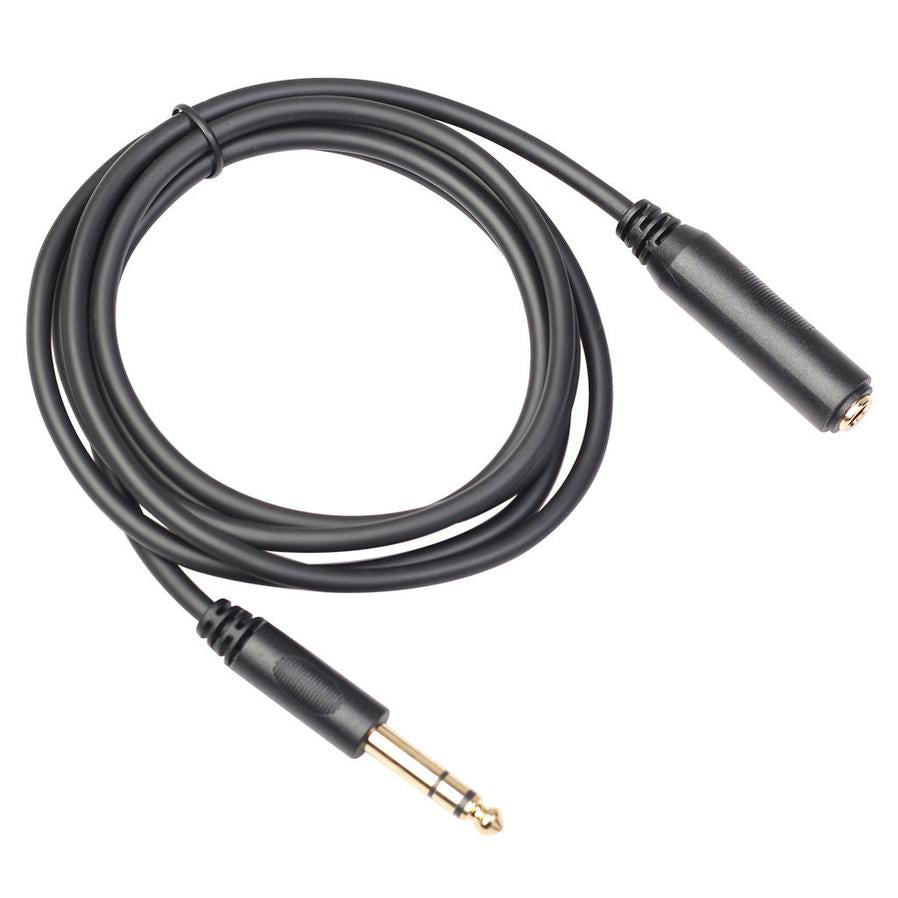 JMT-361866 6.5mm Male to Female Gold-Plated Audio Extension Cable – Multiple Lengths Available