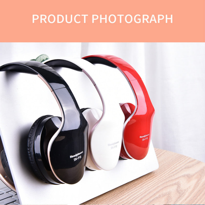 JMT-361866 Bluetooth Wireless Headset with 40mm Drivers and 10M Operating Range