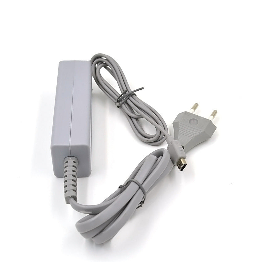 JMT-361866 Wii U Tablet Power Supply Charger - Compatible with Wii U, ABS Material, Multiple Plug Options