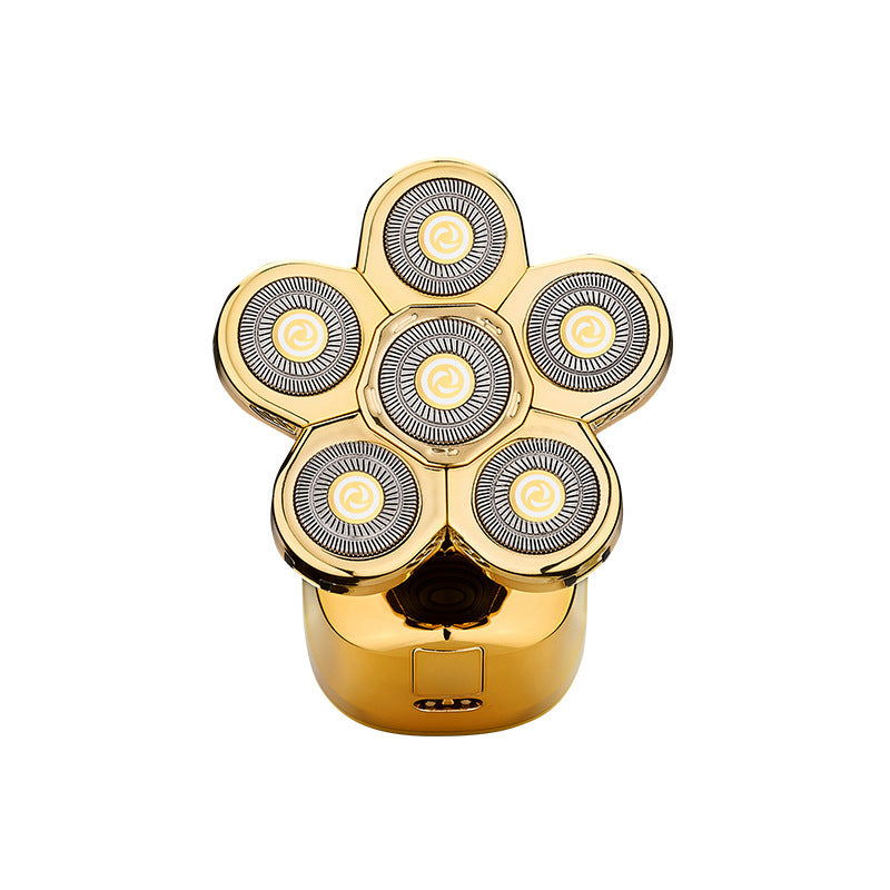 JMT-361930 Rechargeable Six-in-One Electric Shaver with Six-Blade Design and Rotating Heads