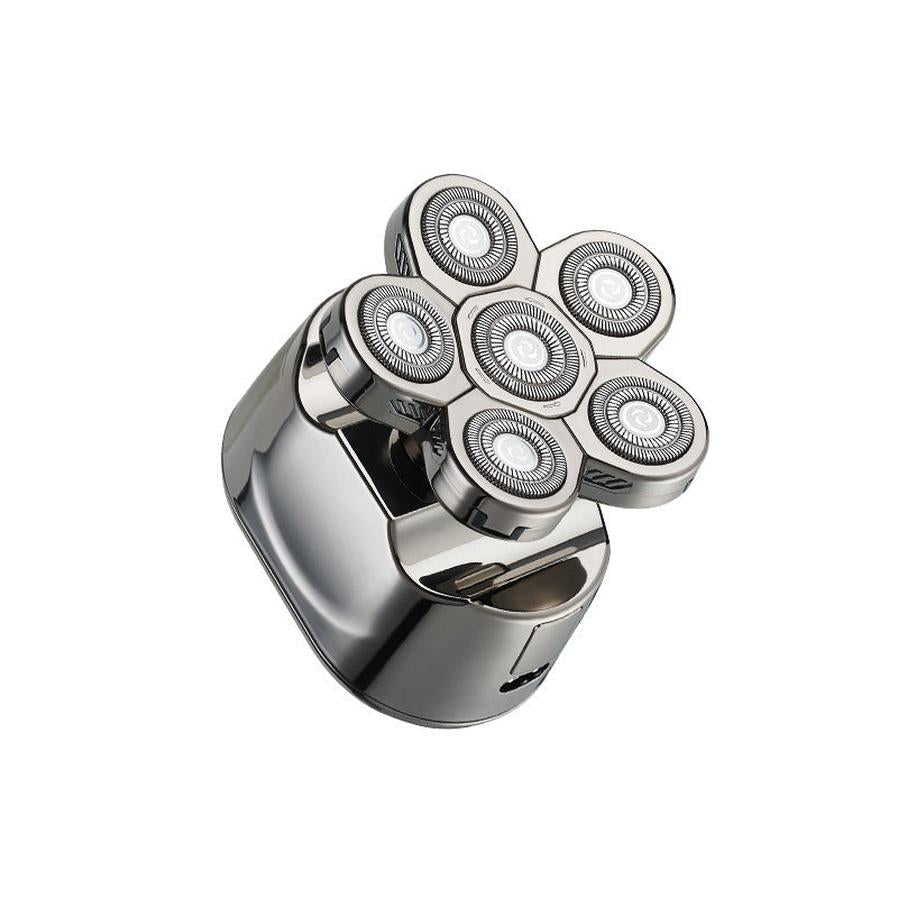 JMT-361930 Rechargeable Six-in-One Electric Shaver with Six-Blade Design and Rotating Heads