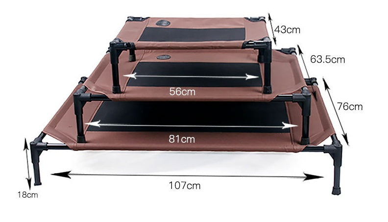 JMT-361994 Moisture-Proof Removable Washable Pet Bed with Oxford Cloth and Metal Frame