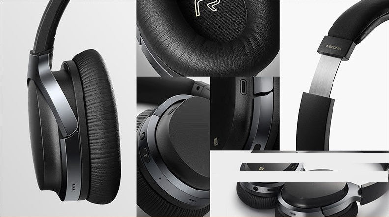 JMT-362186 Wireless Noise-Canceling Bluetooth Headset with aptX Audio and Long Battery Life