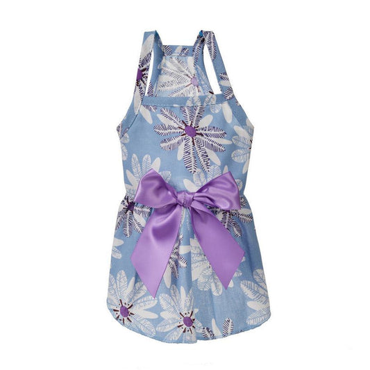 JMT-362314 Spring and Summer Princess Dress for Dogs - Comfortable Cloth Skirt Outfit