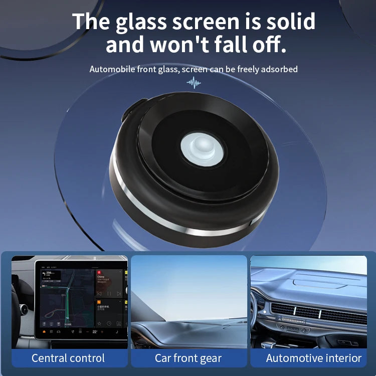 JMT-362506 Universal Magnetic Car Phone Holder with Vacuum Suction for Secure Mobile Device Mounting in Vehicles