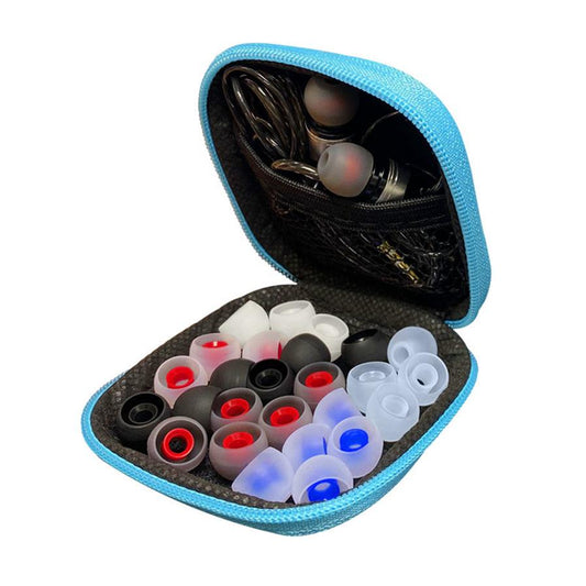 JMT-362826 Soft Silicone In-Ear Earplugs with Rubber Ring for Comfort and Protection