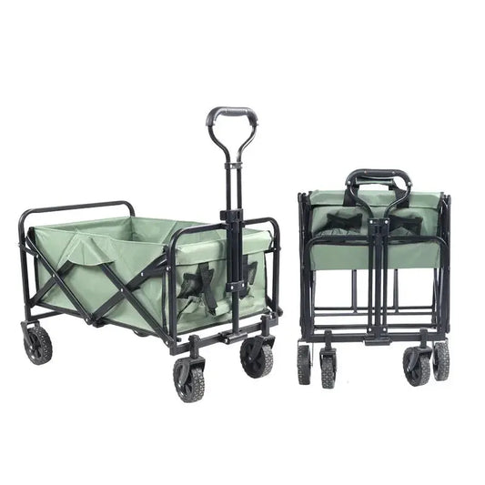 JMT-362890 Collapsible Utility Wagon for Camping, Beach and Outdoor Activities