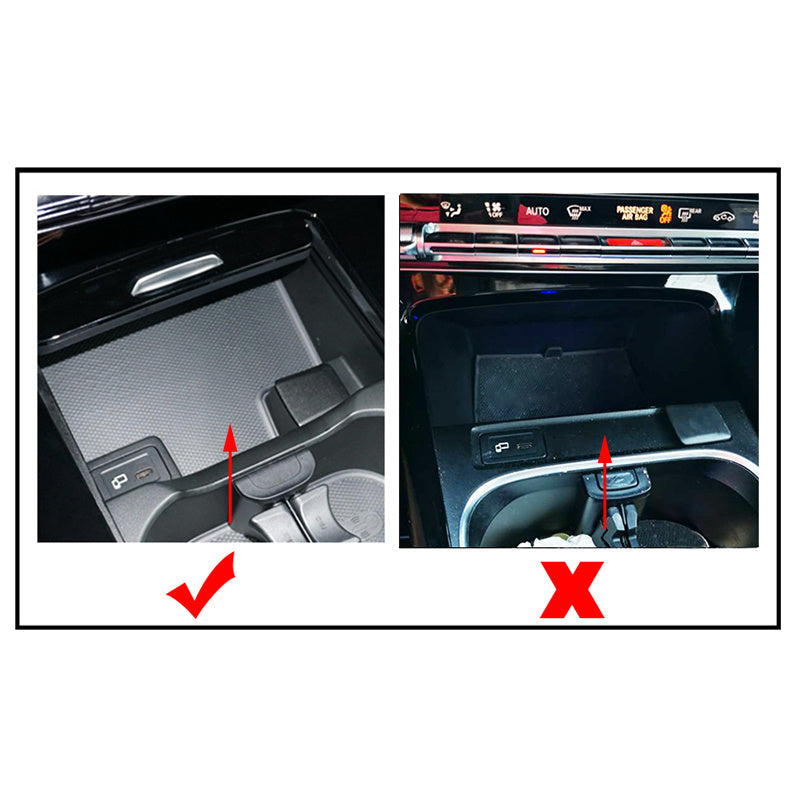 JMT-363018 High-Speed Wireless Car Charger for Mercedes-Benz Models - 15W & 10W Options Available