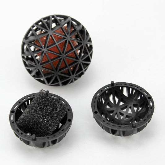 JMT-363018 Mute Filter Ball with Internal Cotton - Multiple Sizes Available (1.6cm - 7.6cm)