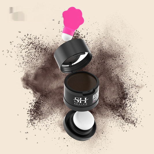 JMT-363274 Forehead Hairline Mud Powder for Natural Hair Replacement – Black, Dark Brown, Medium Brown (4G)