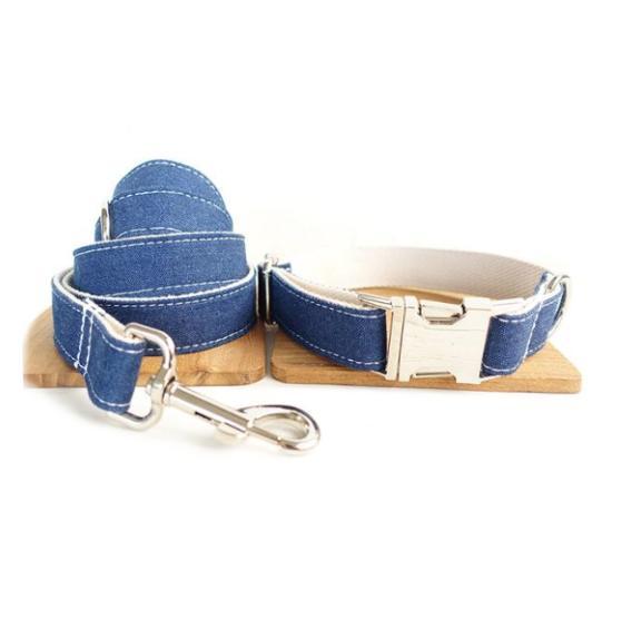 JMT-363338 Comfortable Polyester Dog Collar in Green and Blue - Various Sizes Available