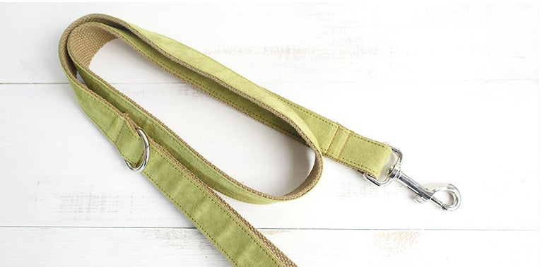 JMT-363338 Comfortable Polyester Dog Collar in Green and Blue - Various Sizes Available