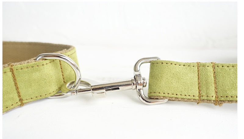 JMT-363338 Comfortable Polyester Dog Collar in Green and Blue - Various Sizes Available