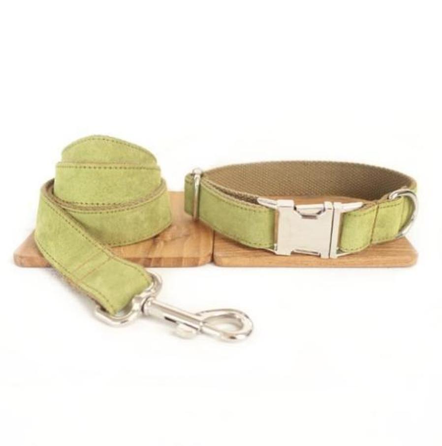 JMT-363338 Comfortable Polyester Dog Collar in Green and Blue - Various Sizes Available