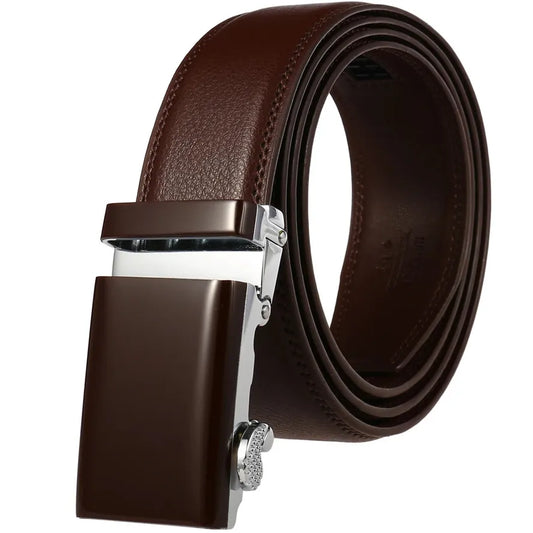 JMT-363594 Genuine Cow Leather Belt for Men - Model LY33-77780-1