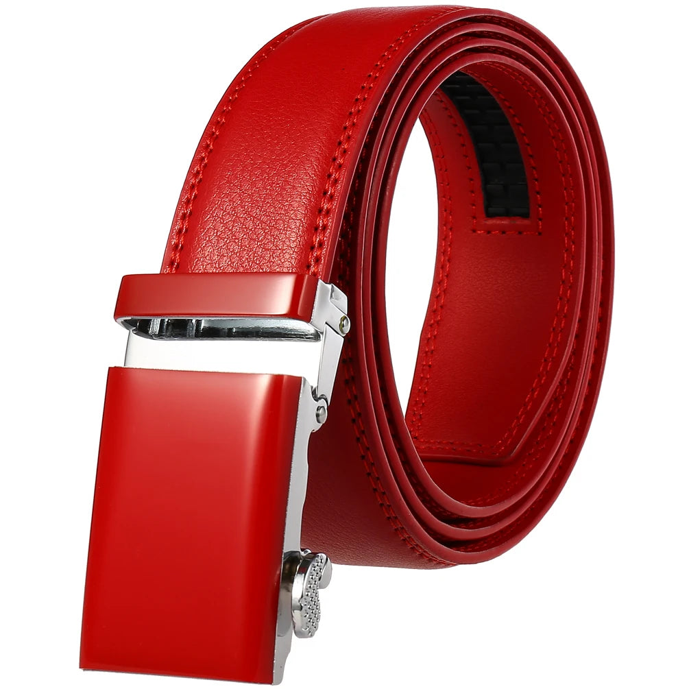 JMT-363594 Genuine Cow Leather Belt for Men - Model LY33-77780-1