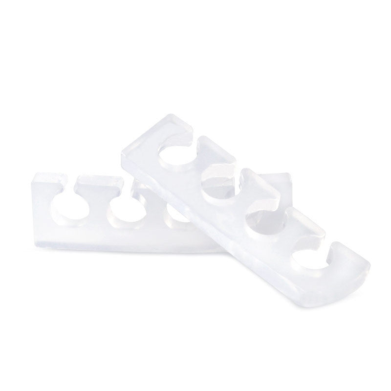 JMT-364298 Transparent Silicone Five-Toe Separator for Comfort in Sports and Casual Shoes