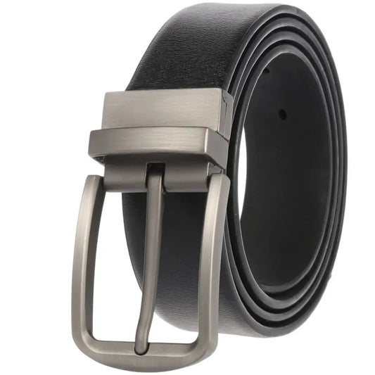 JMT-364746 Genuine Leather Pin Buckle Belt for Versatile Style and Comfort
