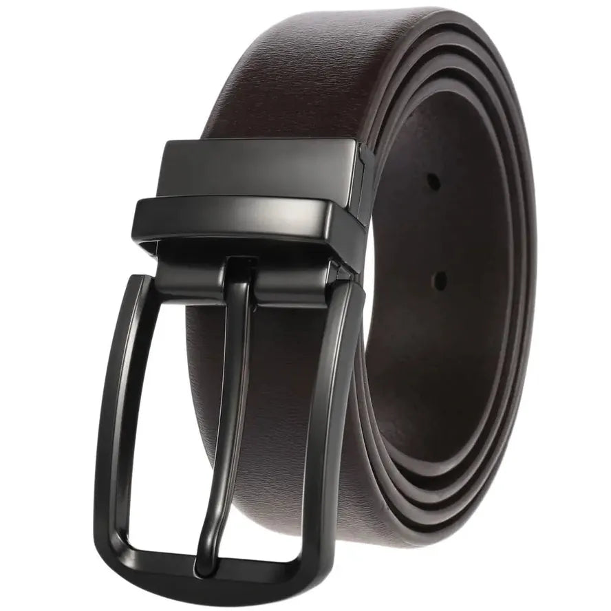 JMT-364746 Genuine Leather Pin Buckle Belt for Versatile Style and Comfort