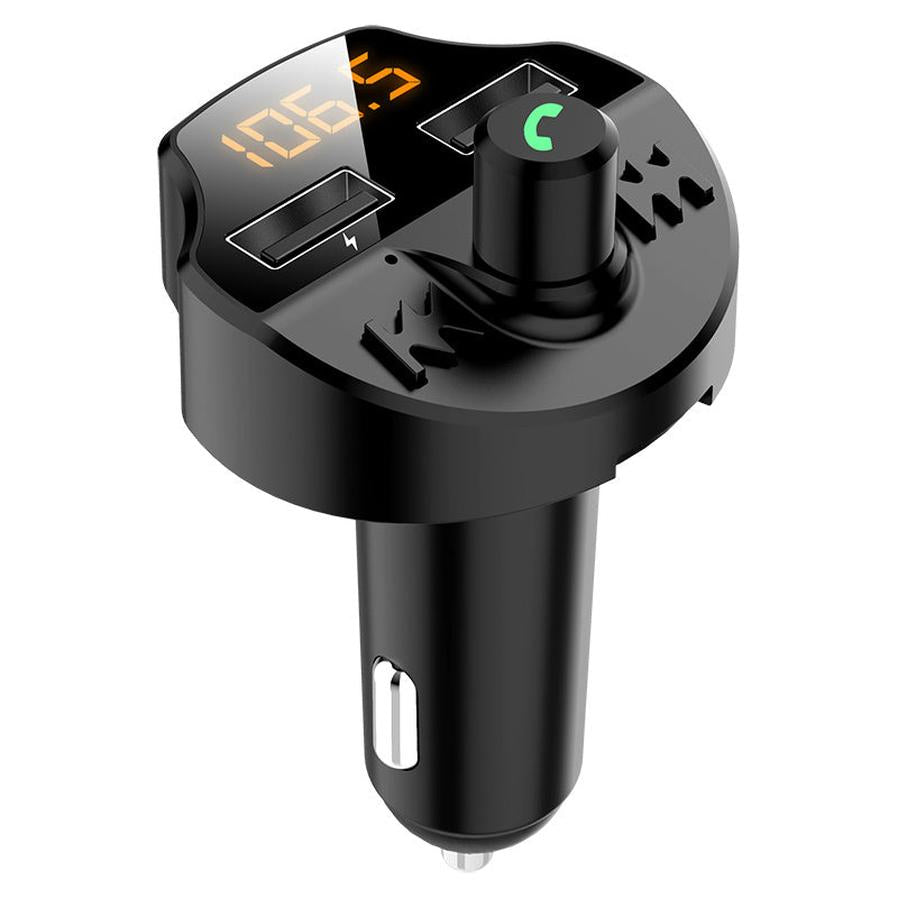 JMT-364810 Bluetooth MP3 Car Player with Noise Reduction, Dual USB Fast Charging, and Compatibility for Android/iOS