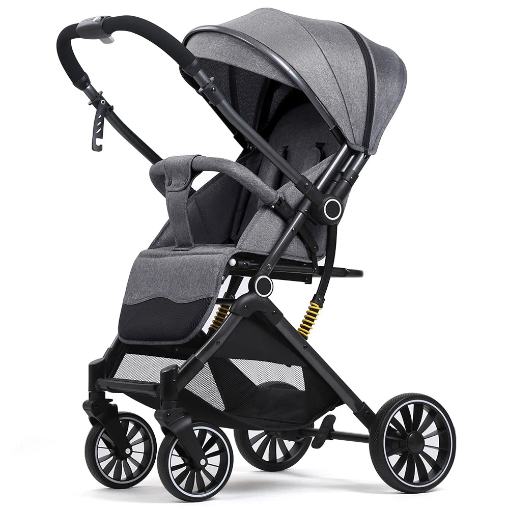 JMT-365002 3 in 1 Reversible Lightweight Pushchair Stroller with Luxury Foldable Design