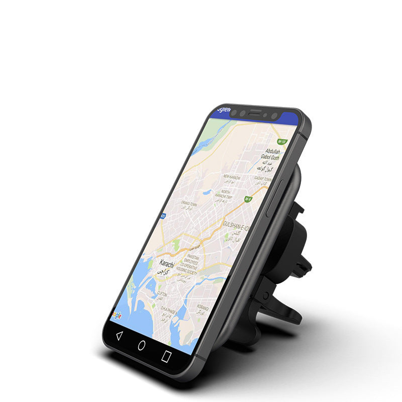 JMT-365002 Wireless 15W Magnetic Car Phone Charger with USB Input and Charging Indicator