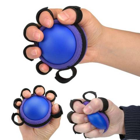 JMT-365066 Five Finger Fixed Grip Training Ball - Ideal for Enhanced Grip Strength and Coordination