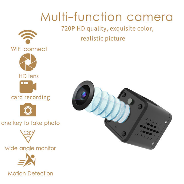 JMT-365066 HD Night Vision Surveillance Camera with WiFi Remote Access