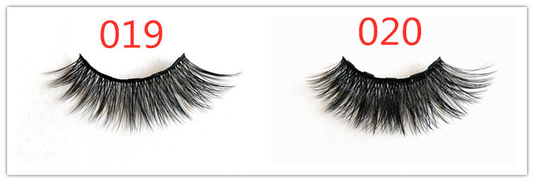 JMT-365258 Magnetic Eyeliner and Eyelashes Set - Five Pairs, Handcrafted Synthetic Fiber