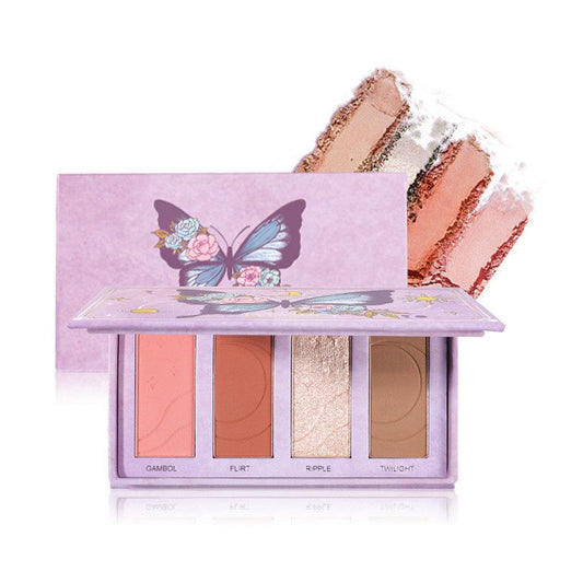 JMT-365578 Fantasy Forest Multicolor Blush and Highlighter Trimming Plate for All Skin Tones