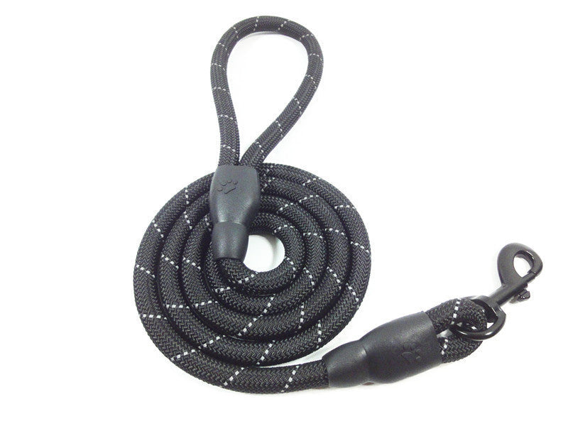 JMT-365642 Durable Reflective Training Rope Belt Dog Leash - Multiple Lengths and Colors Available