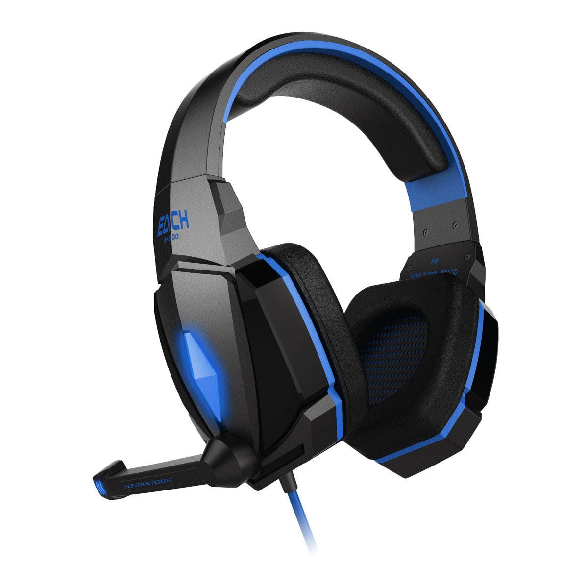 JMT-365642 Wired Gaming Headset with Anti-Noise Microphone and 50mm Drivers for Immersive Sound