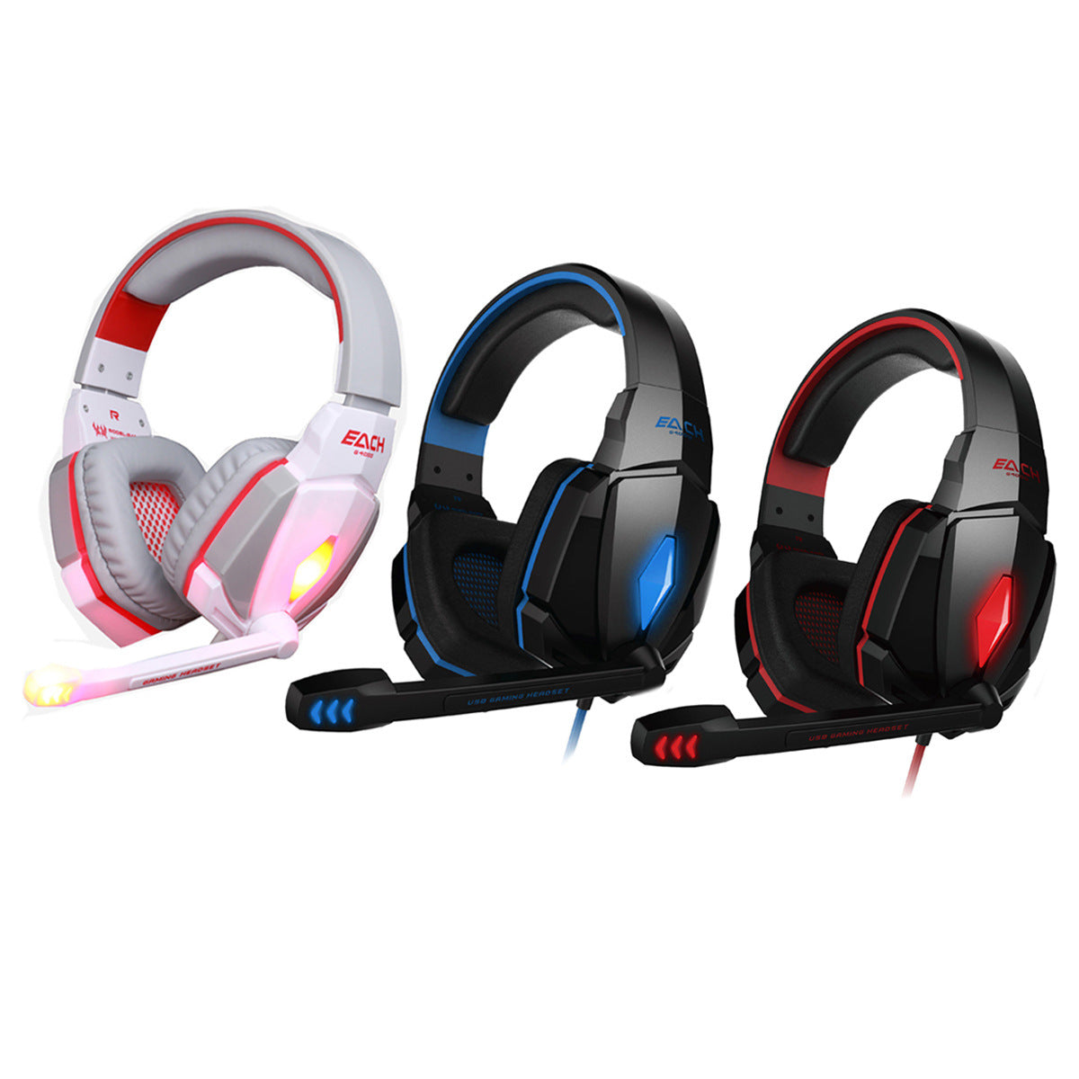 JMT-365642 Wired Gaming Headset with Anti-Noise Microphone and 50mm Drivers for Immersive Sound