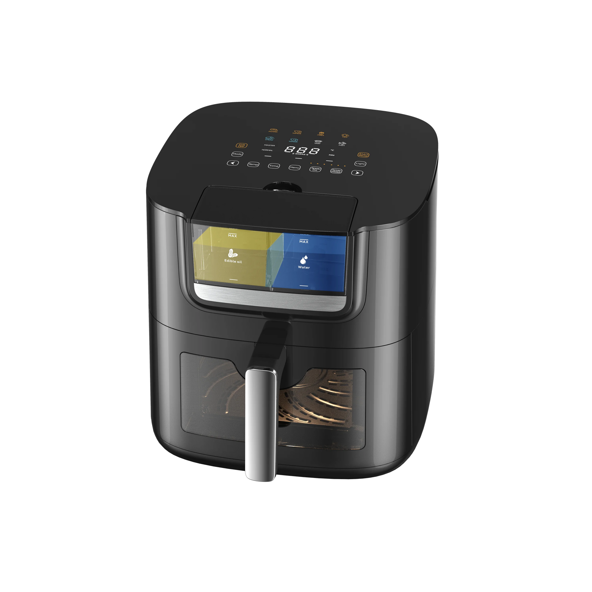 JMT-365898 7L Air Fryer with Smart Spray Technology, Oil-Free Cooking, CE/FDA Certified Smart Home Appliance