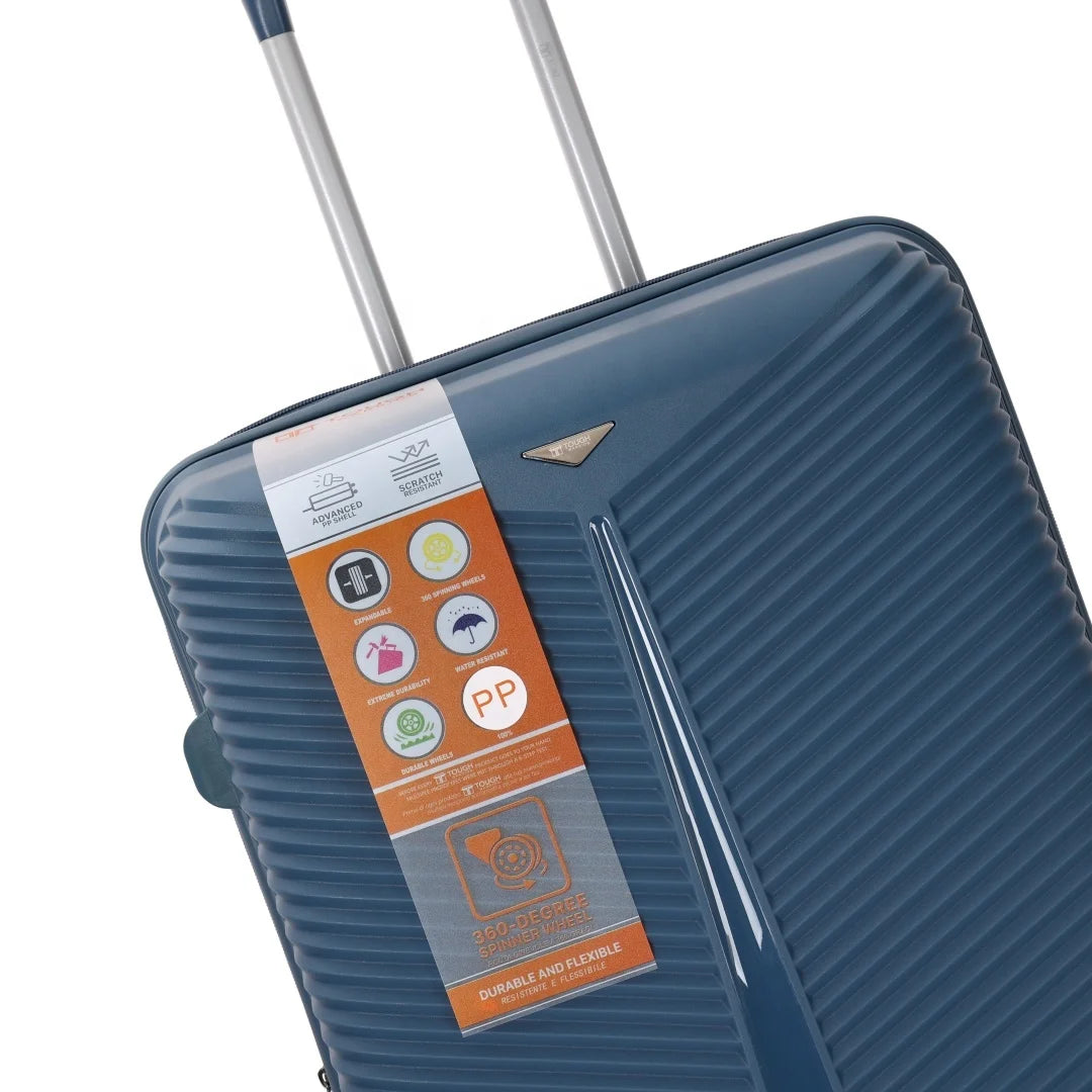 JMT-366026 Lightweight Scratch-Resistant Spinner Suitcase for Travel - Durable PP Material