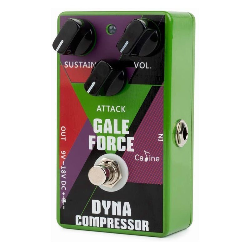 JMT-366474 Caline CP-52 Dyna Compressor Mini Effect Pedal for Enhanced Guitar Tone and Noise Reduction
